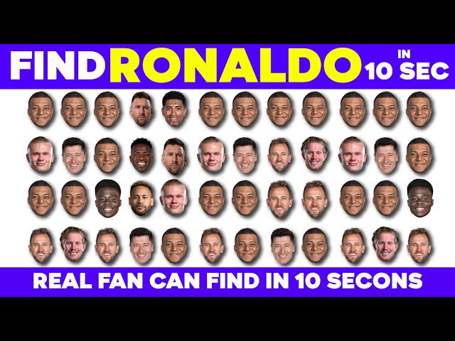 Spot Ronaldo in the Crowd! | Quiz Snappy