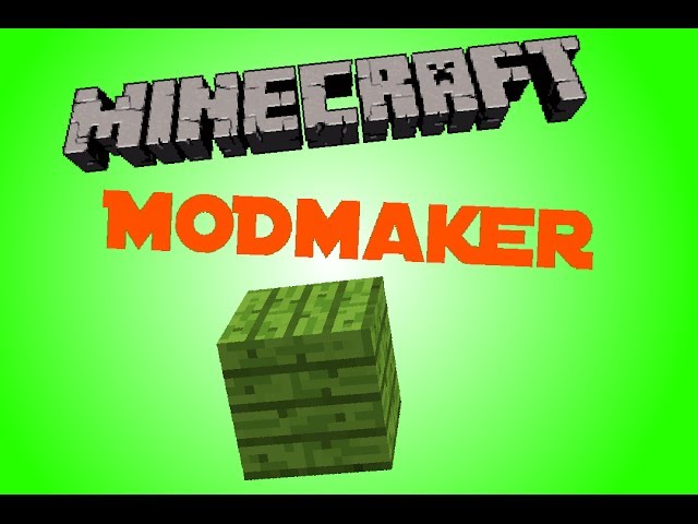 Minecraft -- Vanilla Modmaker! [HD]