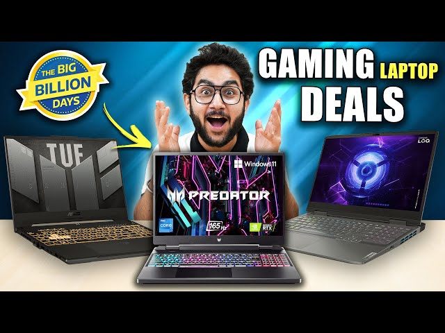 Gaming/High Performance Laptops Deals - Flipkart Big Billion Days Sale