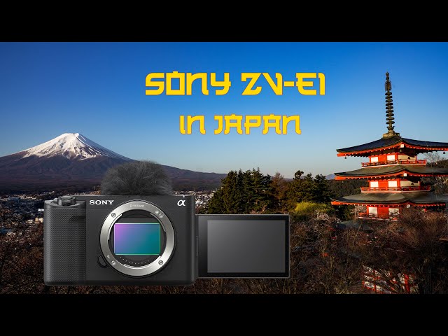 Sony ZV-E1 Japan Day 1 VLOG / Compilation