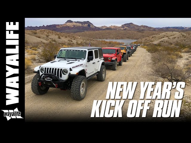 WAYALIFE NEW YEAR KICK OFF RUN : Desert Off Road & Rock Crawling Fun in Jeep JL & JK Wranglers