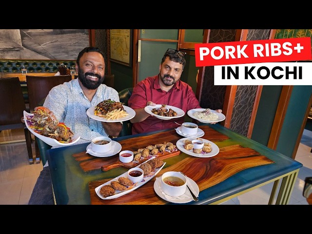 കൊച്ചിയിലെ ഏറ്റവും നല്ല പോർക്ക് കഫേ? The best food spot in Kochi for pork lovers? Mussard Cafe