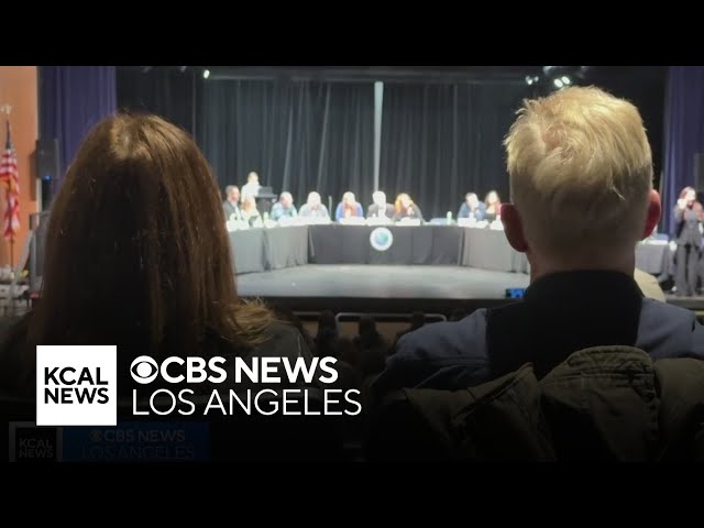 Malibu community floods town hall meeting to discuss next steps after devastating wildfire