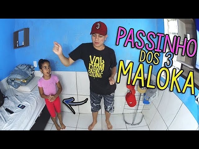 MINHA IRMÃ DE 8 ANOS DANÇANDO PASSINHO DOS MALOKA 3!