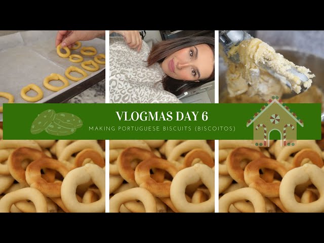 🎄VLOGMAS DAY 6: Making Portuguese Biscuits (Biscoitos)  | TheTerrasAdventures