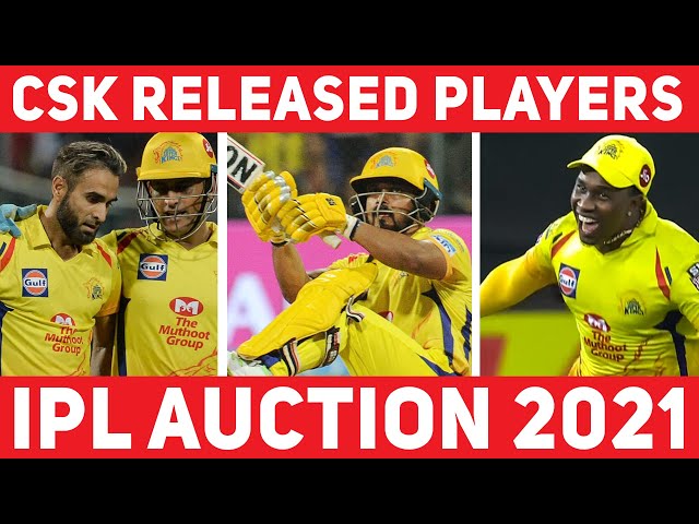 CSK Released Players - IPL 2021 | #Nettv4u