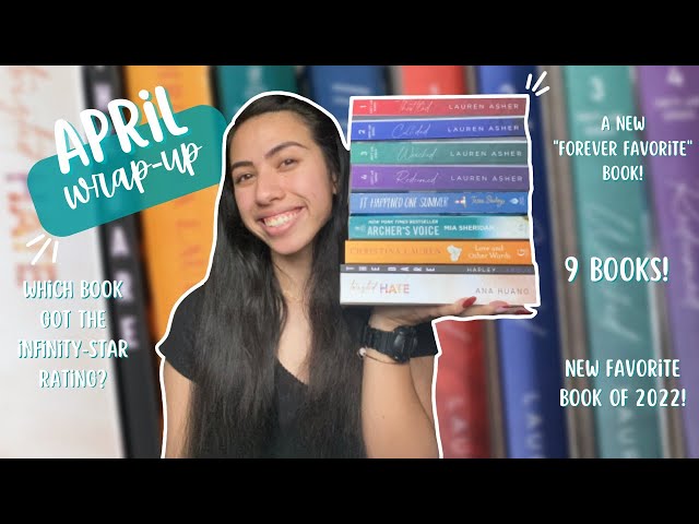 let's talk about my april reads 💐💛 | APRIL WRAP-UP