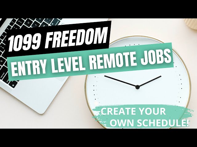 MAKE YOUR OWN SCHEDULE JOBS - FLEXIBLE SCHEDULE REMOTE JOBS WFH