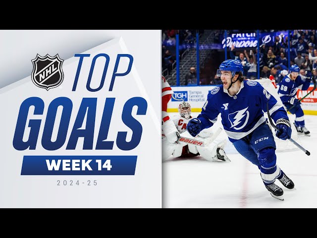 "Puts on the Afterburners!" 🚀 Top NHL Goals of Week 14 | 2024-25 Highlights