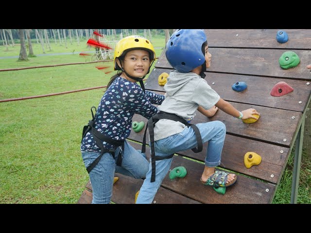 LIBURAN BERMAIN DI TAMAN BUAH MEKARSARI 🥳 BERSAMA KELUARGA | Salsa and family