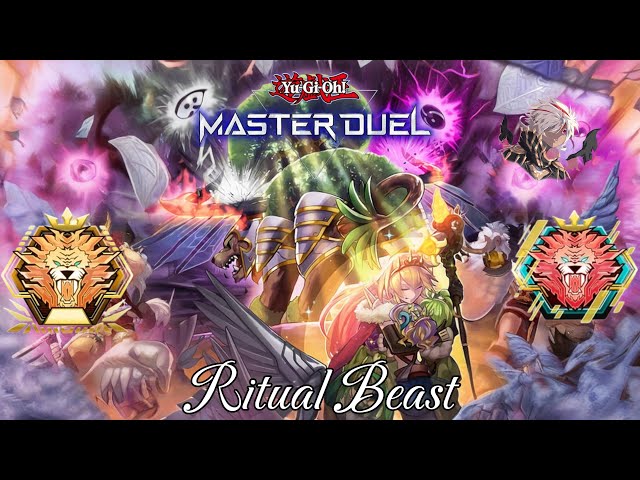 RITUAL BEAST-Full gameplay Breakdown | Master Ranked Replays | Yu-Gi-Oh! Master Duel [Intense Duels]