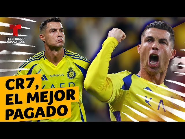 Cristiano Ronaldo se consolida como el atleta mejor pagado del planeta | Telemundo Deportes