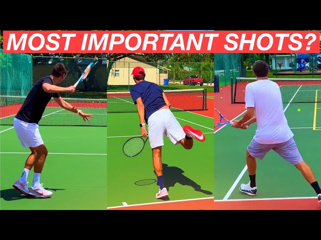 What Are the Most Important Shots in Tennis? | ATP, WTA & Rec Level