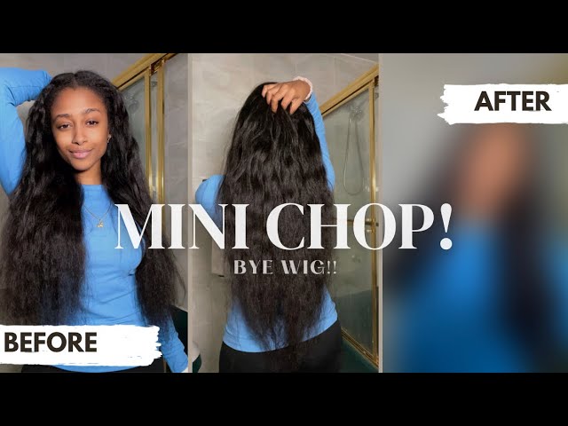 WE AIN'T HIP LENGTH NO MORE! | I MINI CHOPPED my hair