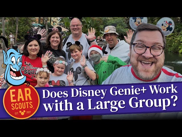 Disney Genie Plus with a Large Group at Disney World: Is It Harder to Book Rides at Magic Kingdom?