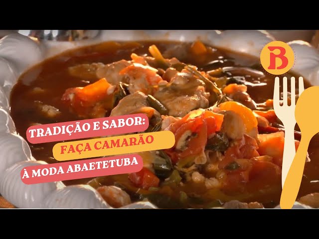 Camarão à moda de Abaetetuba: aprenda receita típica do Pará | Band Receitas