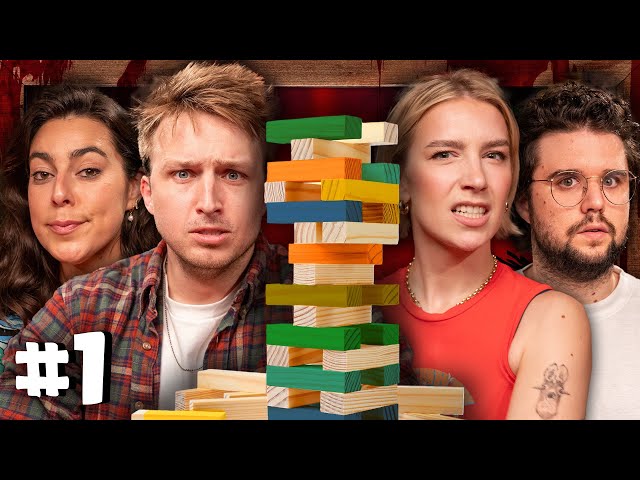 Jenga Decides Our Fate | Smosh vs. Zombies Episode 1