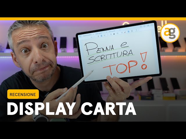 DISPLAY come CARTA! HUAWEI MatePad 11.5s PAPER MATT Recensione