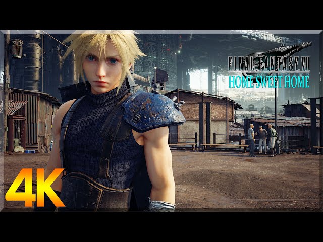 HOME SWEET HOME FFVII REMAKE PS5 WALKTHROUGH 4K (NO COMMENTARY) SUPPORT BY SUB&LIKE THX!