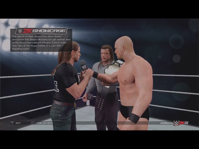 WWE 2K15 Showcase: Best Friends, Bitter Enemies walkthrough part 6