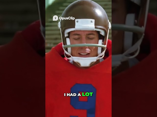 Can a Waterboy Really Learn the Game? #shorts  #movie #movieclips   #waterboy #linebacker #football