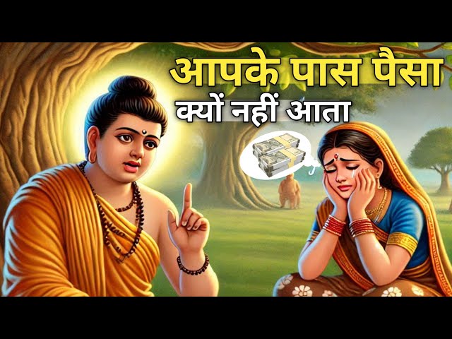 इसलिए तुम्हारे पास पैसा नहीं आता | Buddhist Story On Wealth Creation | Buddha