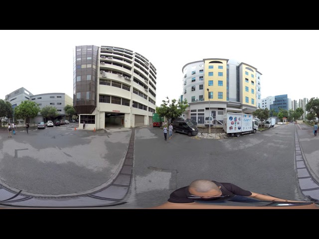 Insta360 Pro 2 4K 3D 30F Running test with Flowstate Stabilisation