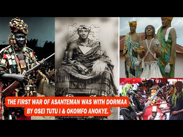 HOW OTUMFUO OSEI TUTU I AND OKOMFO ANOKYE STAGE THE FIRST WAR OF ASANTEMAN ||  NANA GYAMFI NARRATES