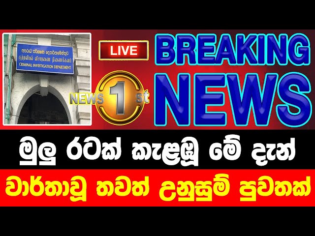 breaking news|election prediction srilanka news|hiru news|political news|hiru tv live|news 1st