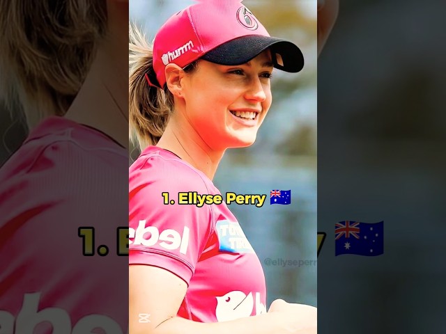 Top 5 Most BeautiFul ❤️❤️ Woman Cricketers In The World #shorts #viralshort #women