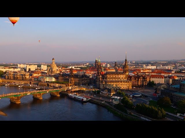 Ballonfahrt- Atemberaubender Blick auf Dresden  - 2019