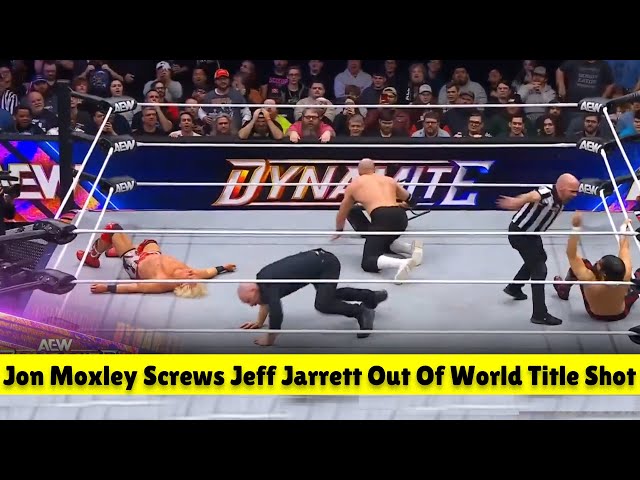 Jon Moxley Screws Jeff Jarrett Out Of World Title Shot During AEW Dynamite