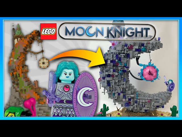 I made a LEGO Moon Knight CASTLE! 🌙