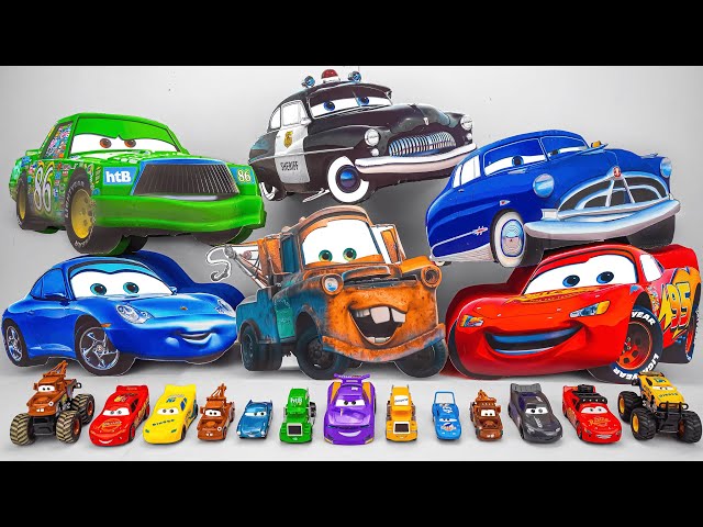 Disney Pixar Cars Unboxing Review | Lightning McQueen, Tow Mater, Mack, Doc Hudson, Cruz Ramirez