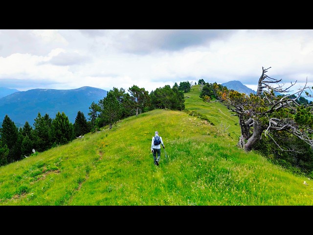 Solo Hiking the Salòria River Trail, the Spain-Andorran Border Area, Pyrenees of Catalonia