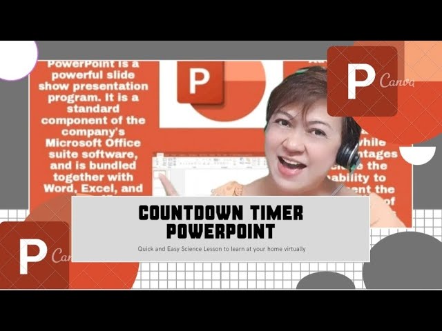 🔴 #BangkokUpdateSTutorials|| Create a Countdown Timer on PowerPointPresentation