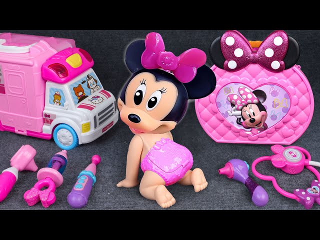 95 Minutes Patrick Makeup Play Set, Satisfying Unboxing Minnie Mouse Toys ASMR | Tina Unboxing Toys