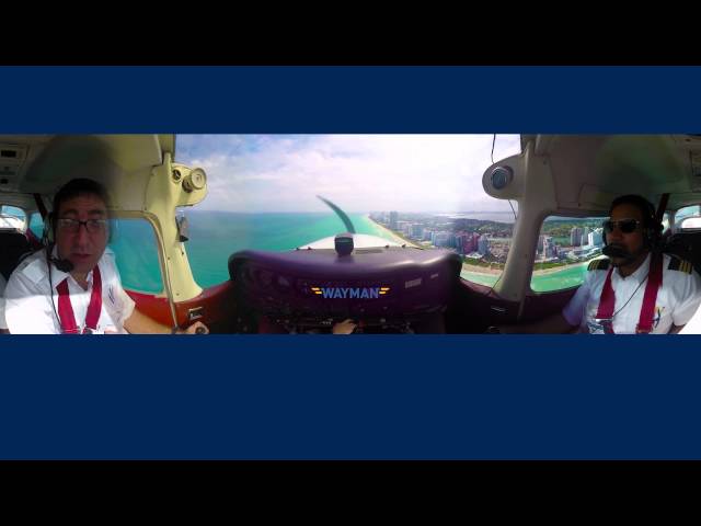 360° Flight over Miami Beach