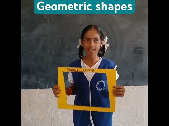 Basic geometric shapes #speak English # spoken English videos for kids