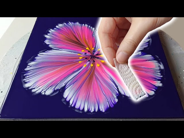 (697) Incredible way to paint beautiful petals | Easy Painting ideas | Designer Gemma77