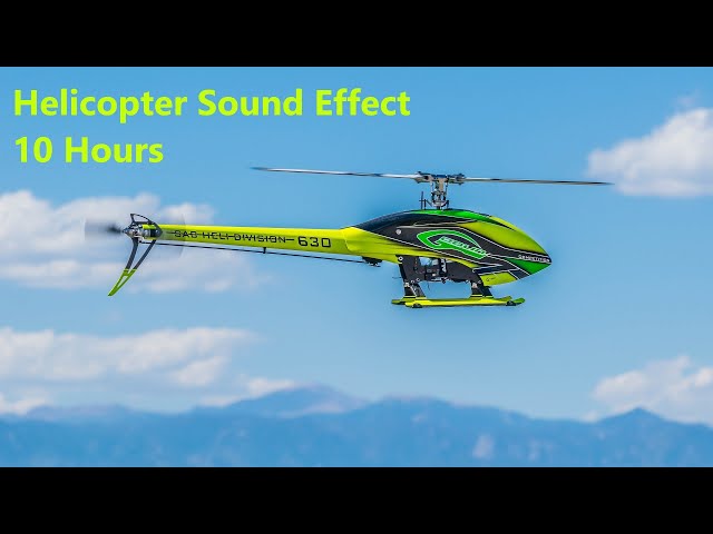 Helicopter Sound Effect, Flying 10 hours, Relax, Focus, Sleep, Soothe Baby