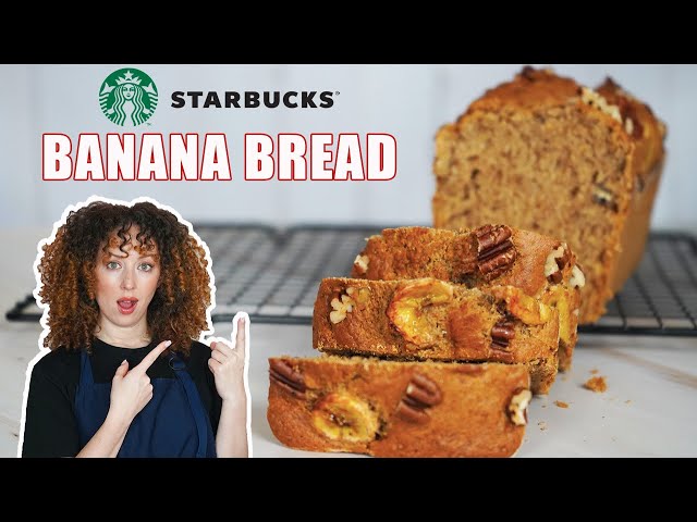 Banana bread comme au Starbucks (mais en mieux)