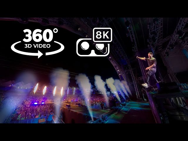 Alok 3D 8k 360 palco Oba Festival Rio Preto