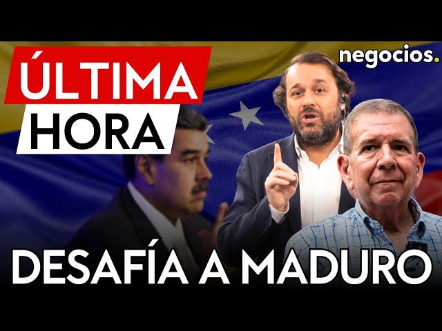 ÚLTIMA HORA | Edmundo González desafía a Maduro: estará hoy en Venezuela en la toma de posesión