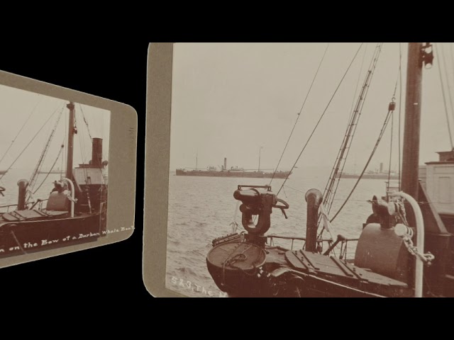 Harpoon Gun on Whale Boat, Durban South Africa ~1910 (silent, still image)