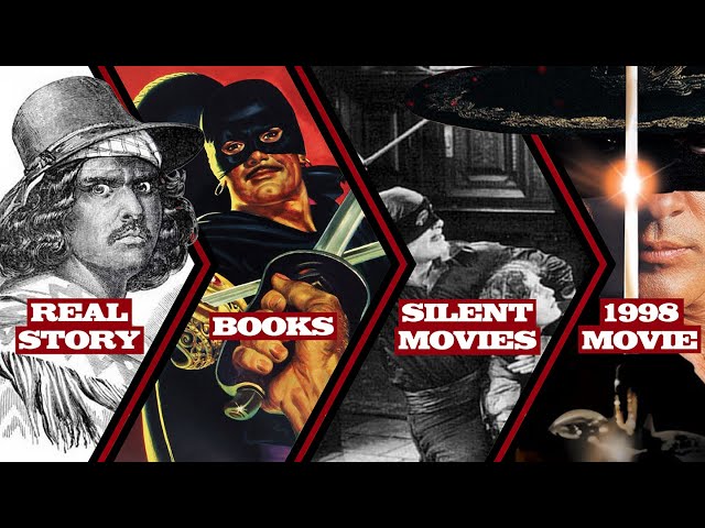 History of Zorro: from Real Life to the '98 Movie