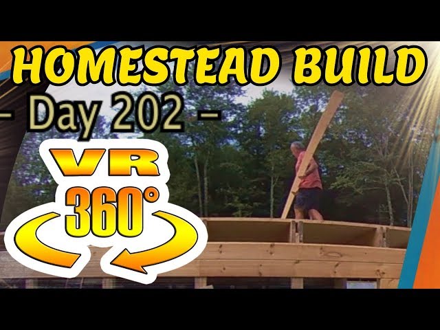 Homestead Building - First Floor Deck is Done, Prepping to Begin 2nd Floor, Moving Lumber