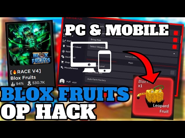 [PASTEBIN] OP Blox Fruits Script MOBILE + PC Autofarm, Bring Fruit, Auto Raids, PVP Hack, ESP