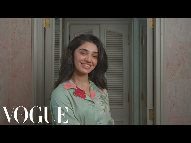 Krithi Shetty shares her Clean Girl Makeup Routine | Beauty Secrets | Vogue India