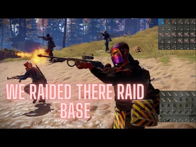 Rust Console - We raided there Raid Base